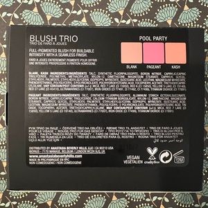 Anastasia Beverly Hills blush trio POOL PARTY